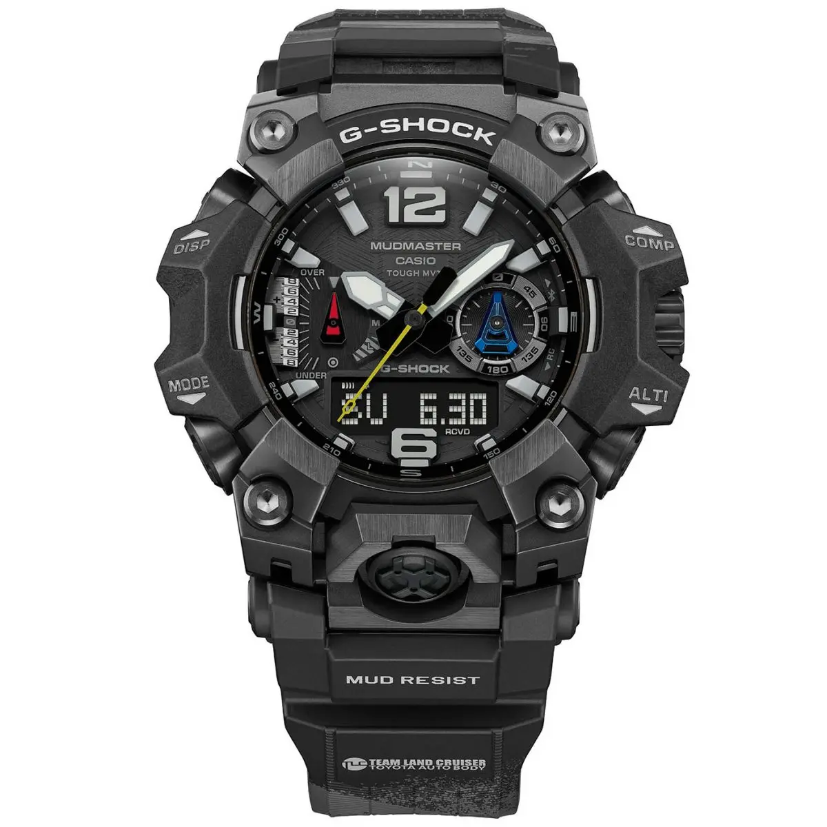 ダカールラリーの夜間走行をイメージ【G-SHOCK マッドマスター】チーム
