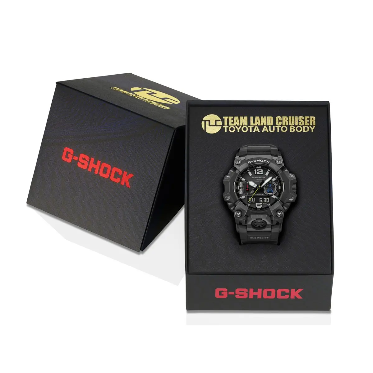 ダカールラリーの夜間走行をイメージ【G-SHOCK マッドマスター】チーム 