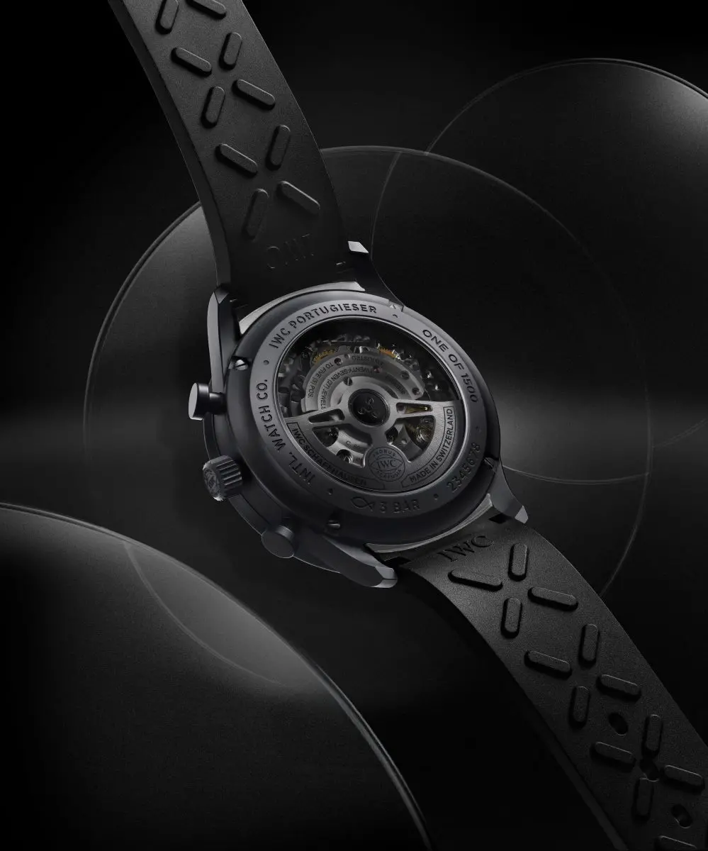 IWC ブラックラバーベルト ダイヤモンドパターン IWC ブラックラバーベルト ダイヤモンドパターン - メルカリ