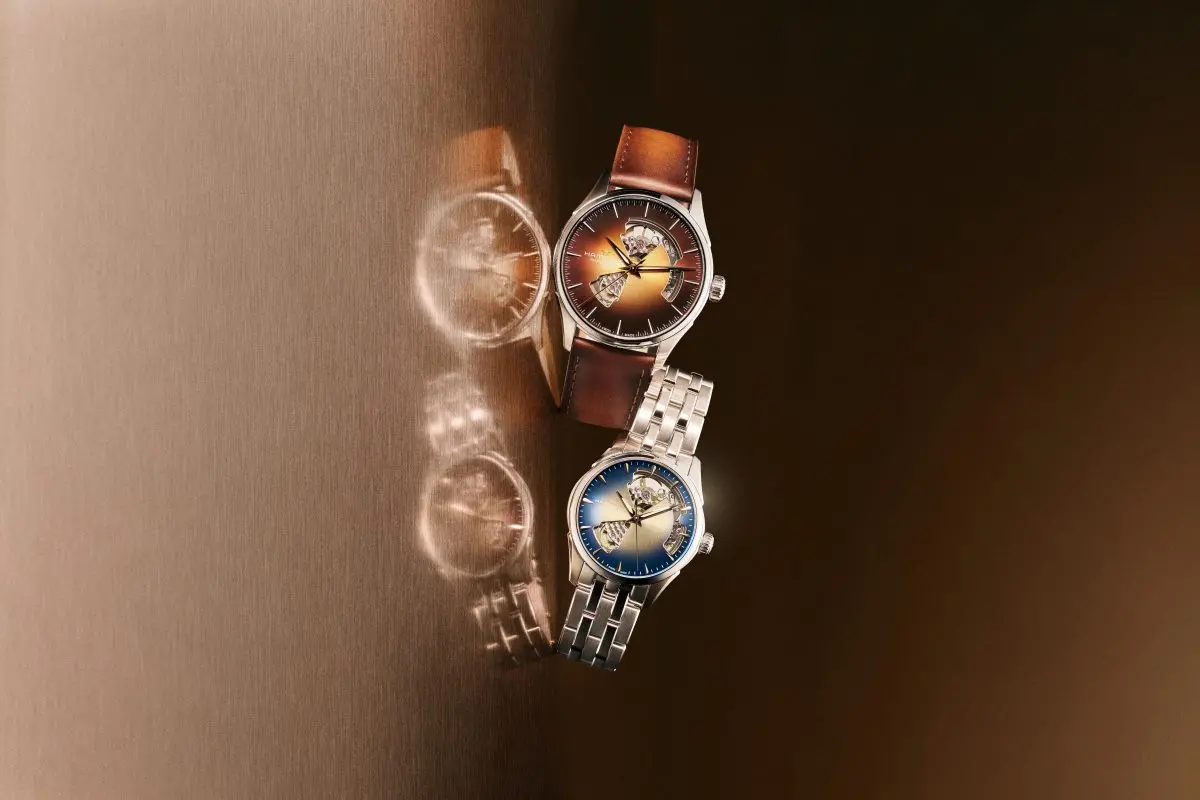 Hamilton /ハミルトン ジャズマスターオープンハート 42mm 腕時計 ハミルトン】42mm、40mm、36mmの3サイズ展開。魅惑のグラデーション