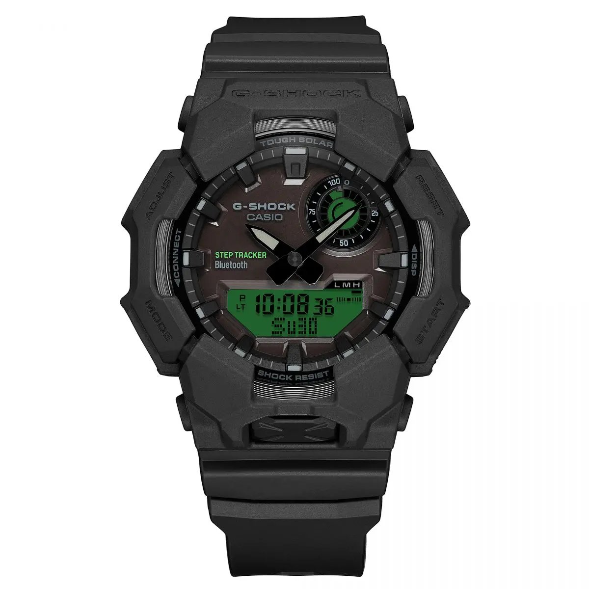 CASIO G-SHOCK タフソーラー ブラック/グリーン ブラック×グリーンが映えるG-SHOCKの新シリーズ「Black and Green