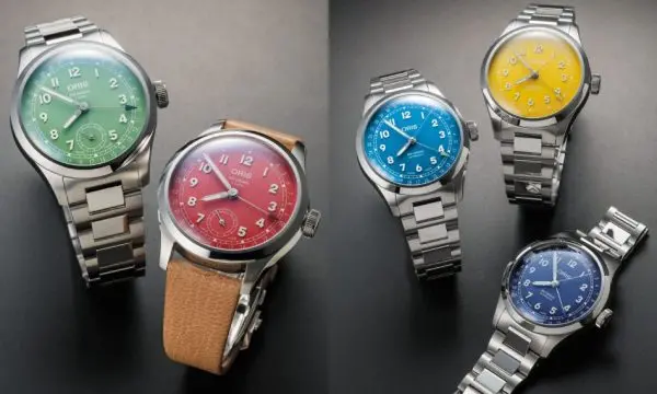 ソファオリス時計 オリス】時計を裏返せばミス・ピギーに会えるディズニーマペッツとの