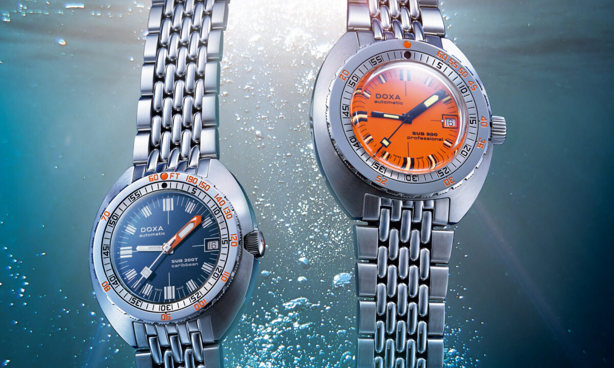 DOXA（ドクサ）日本上陸】由緒正しきスペック×豊富すぎるカラー×手の