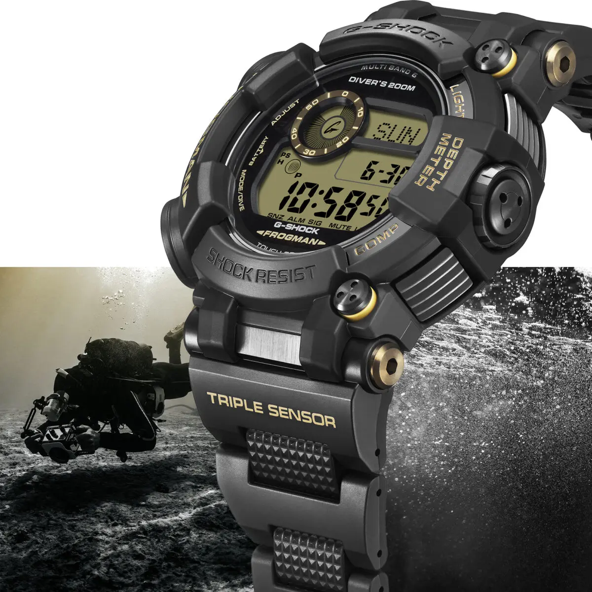 動画付き〉陸と海の最高峰がミリタリーを纏う【G-SHOCK】「マッド
