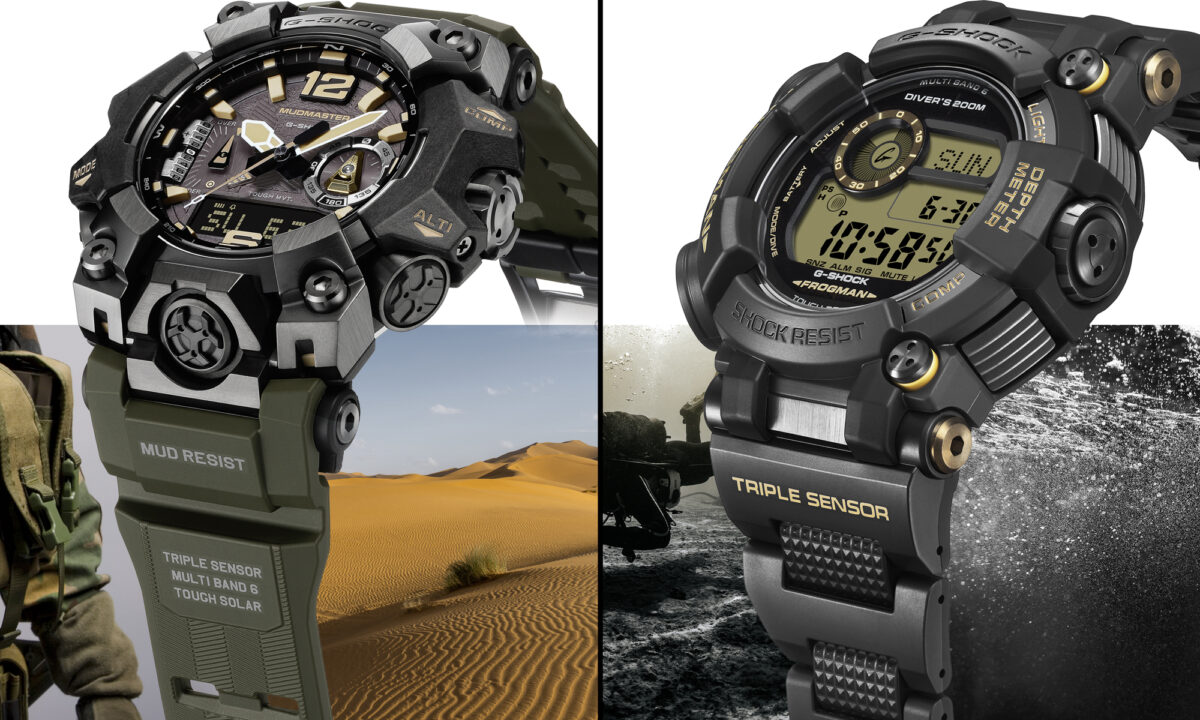 動画付き〉陸と海の最高峰がミリタリーを纏う【G-SHOCK】「マッド
